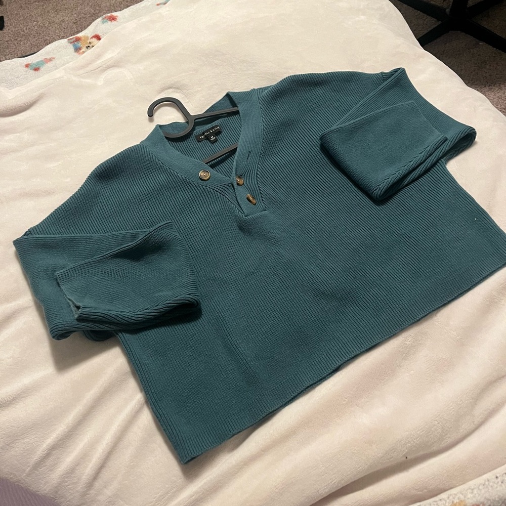 Kendall & Kylie Knit Long Sleeve Top